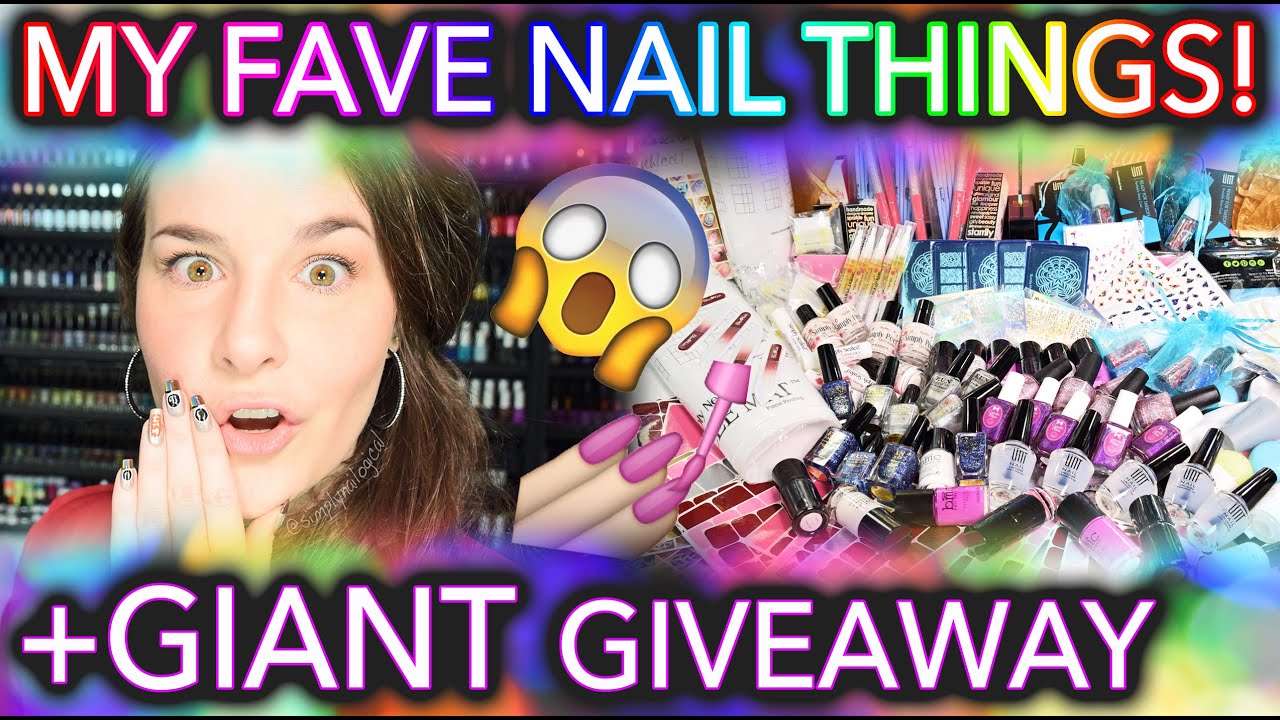 My FAVE nail things + GIANT GIVEAWAY + THANK YOU FOR 1M HOLOSEXUALS ON INSTAGRAM!!