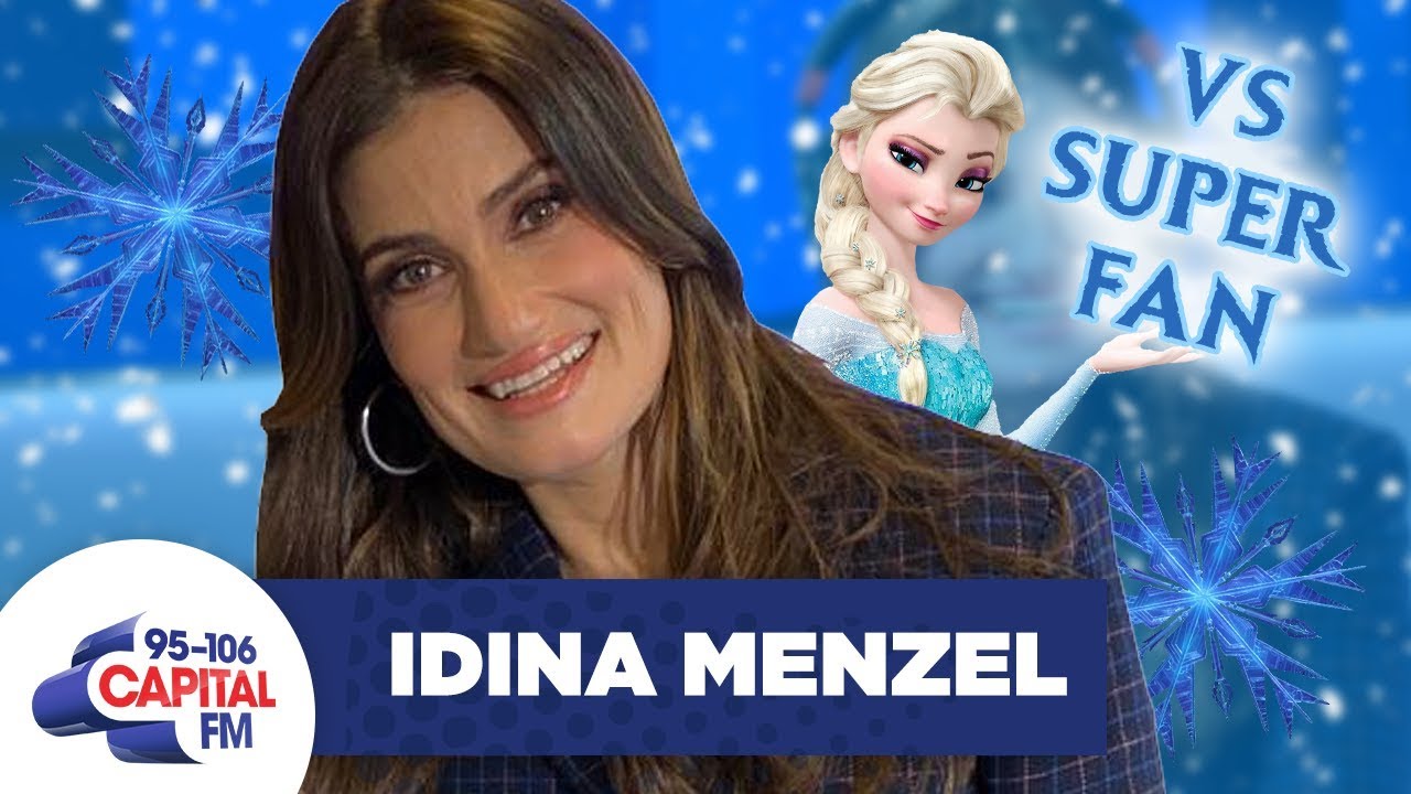 Idina Menzel Takes On 'Frozen' Super Fan In A Quiz ❄️ | FULL INTERVIEW | Capital