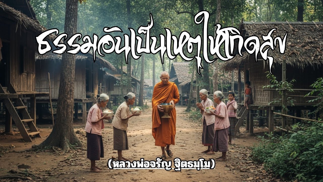 ธรรมอันเป็นเหตุให้เกิดสุข (หลวงพ่อจรัญ ฐิตธมฺโม)