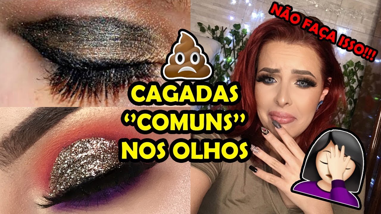 Profiss&atilde;o Maquiador: 5 CAGADAS nos Olhos que voc&ecirc; PODE ESTAR COMETENDO!