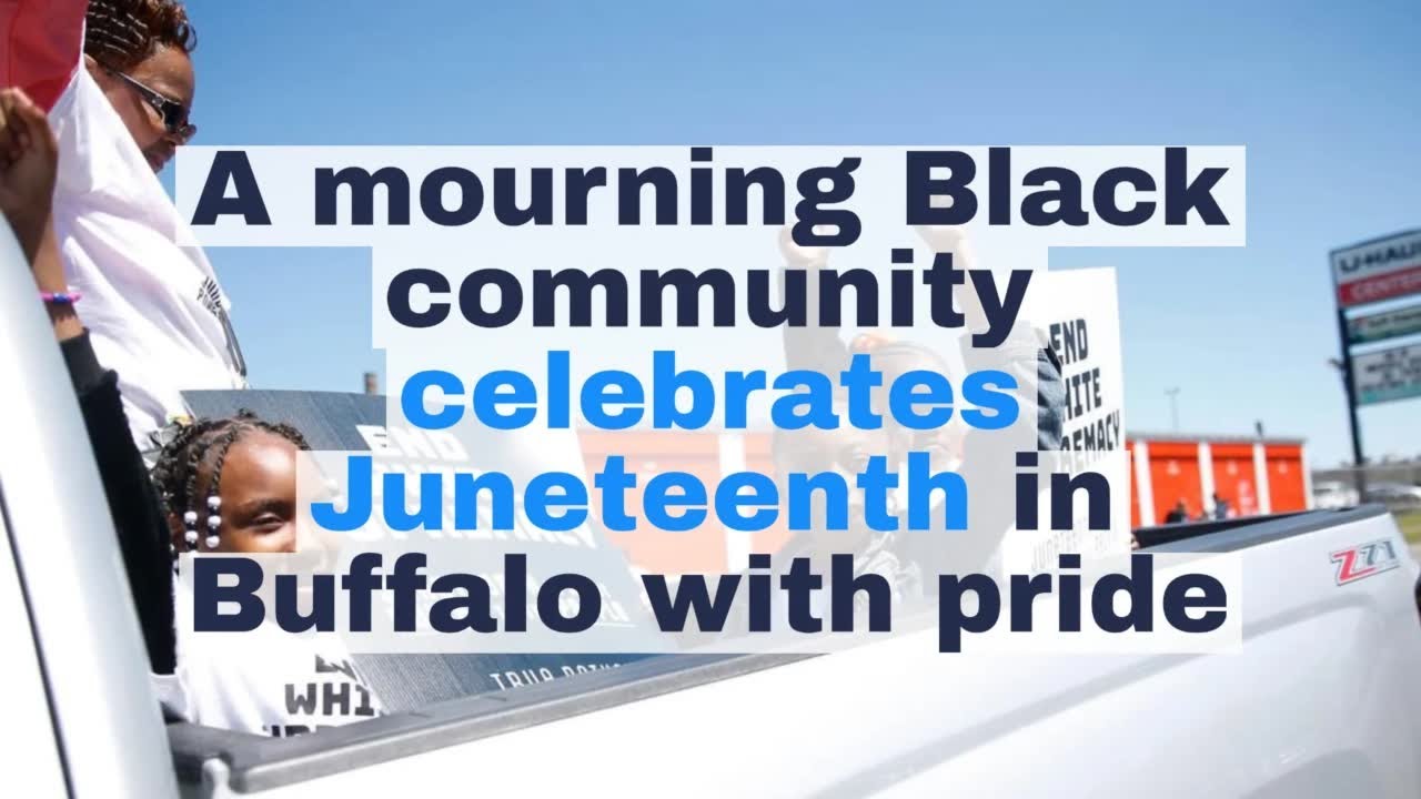 Watch now: A mourning Black community celebrates Juneteenth in Buffalo with pride