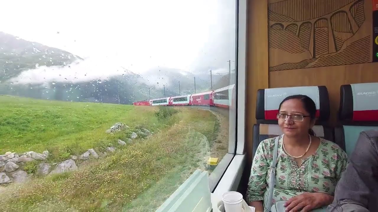 Way of Zermatt Switzerland by Glesier paradise express  part 5
