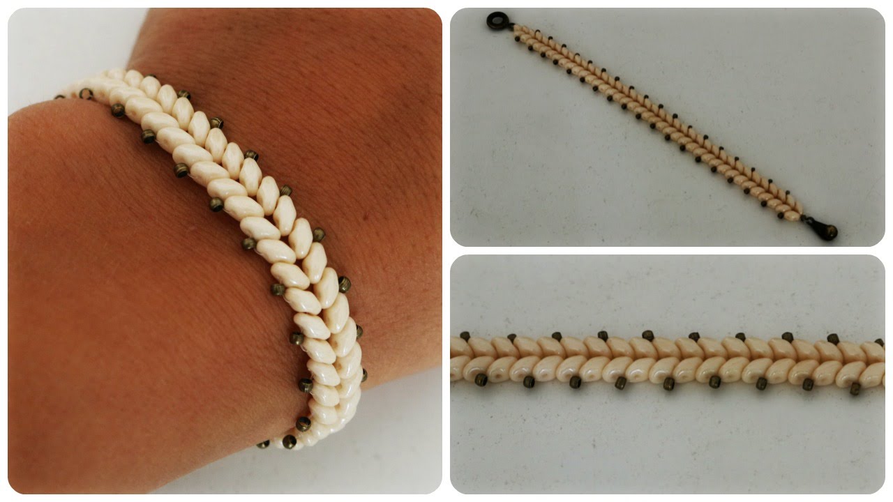 Superduo Armband * DIY * Twin Bead Bracelet [eng sub]