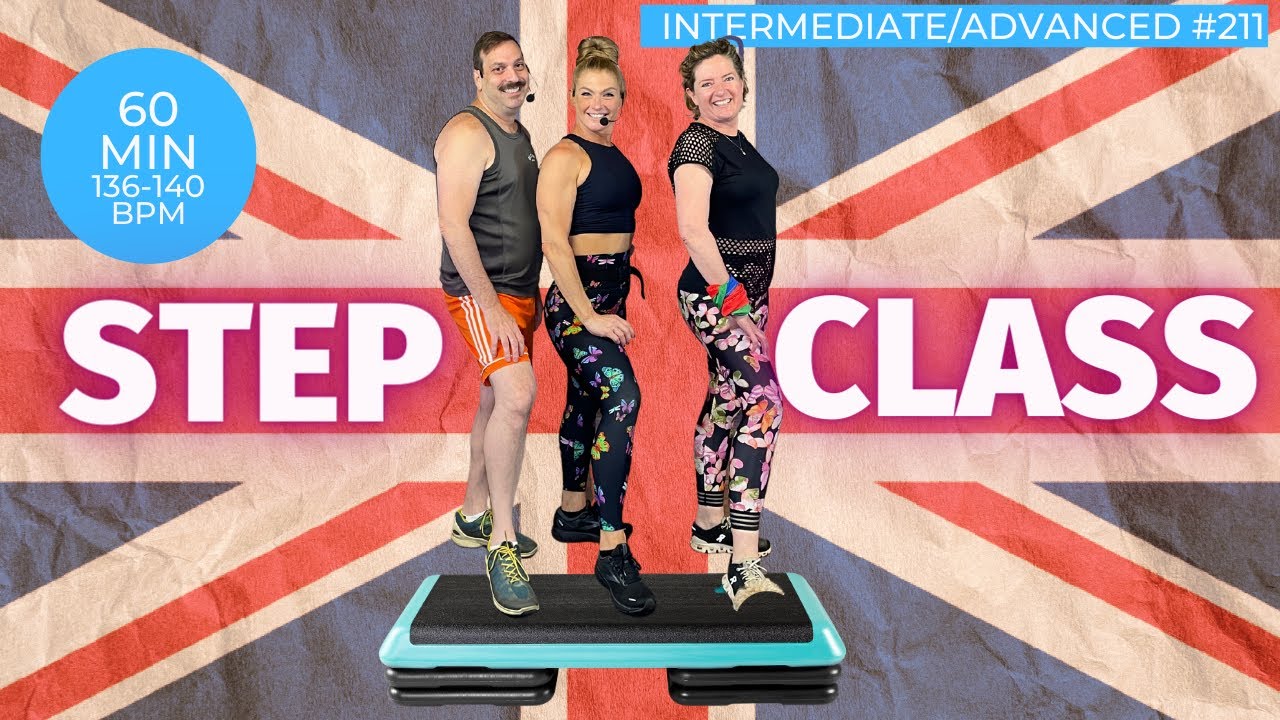 THE QUEEN OF STEP WORKOUTS !!! Intermediate to Advanced STEP AEROBICS #211