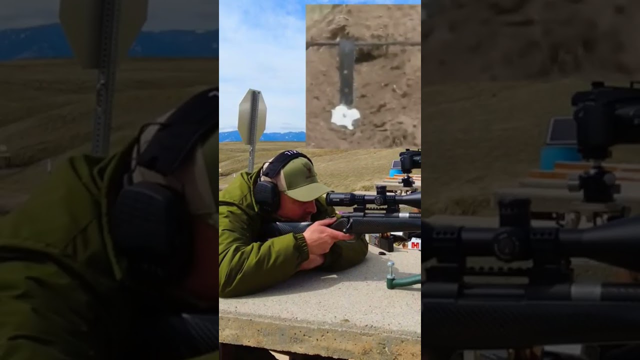 Стрельба сталью на 400 ярдов! Howa 1500 в 6.5 Creedmoor