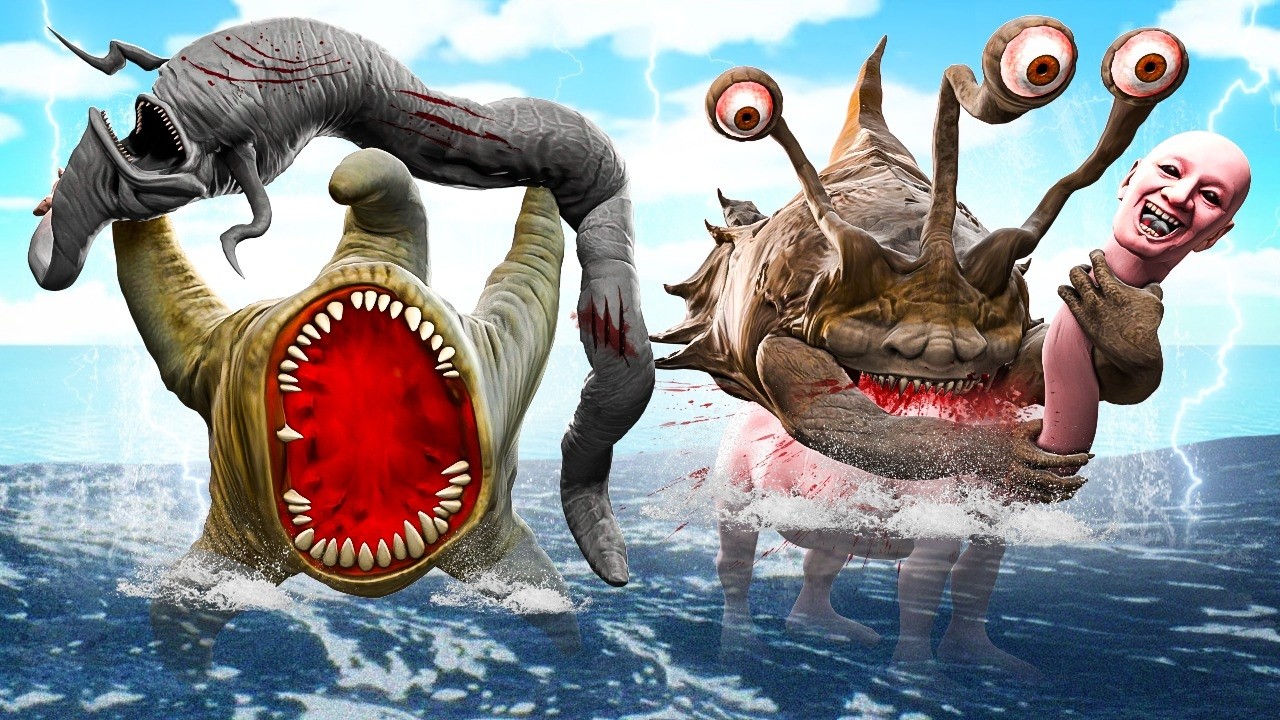 ¿QUÉ CRIATURA TALASOFOBIA es el MÁS FUERTE? ENFRENTO a MONSTRUOS en una BATALLA EPICA | GARRY'S MOD