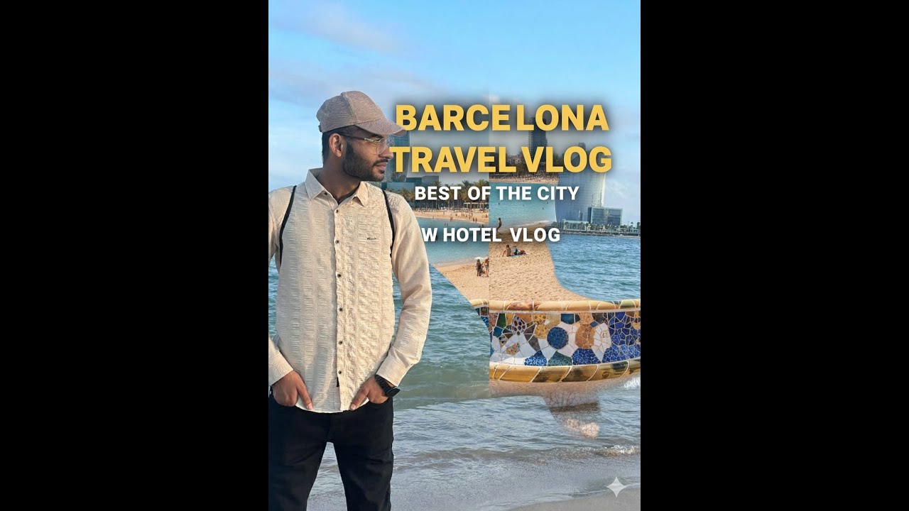 Europe Barcelona Spain Travel Vlog #spain #spaintravel #barcelona #barcelonametro #barcelonabeach