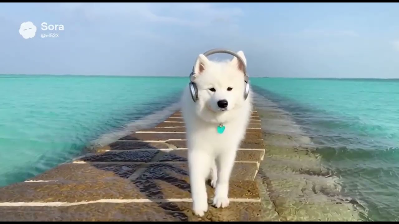 Walk With Yuki 🌊 Calm Lofi Walk by the Sea | Relax, Focus, Unwind