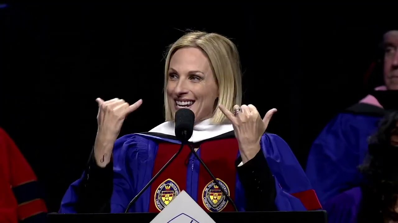 Marlee Matlin's commencement speech to DePaul's Jarvis College of Computing and Digital Media grads