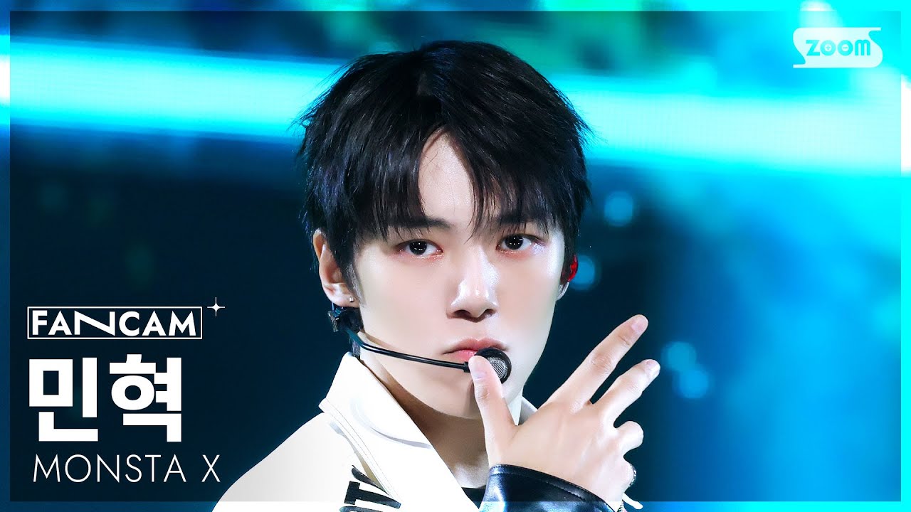 [안방1열 직캠4K] 몬스타엑스 민혁 'N the Front' (MONSTA X MINHYUK FanCam) @SBS Inkigayo 250914