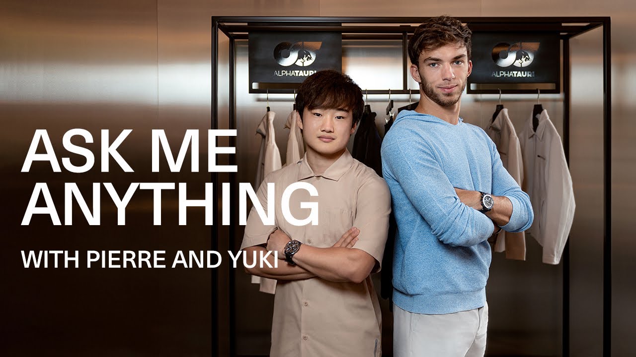 Ask Me Anything with Pierre and Yuki | AlphaTauri