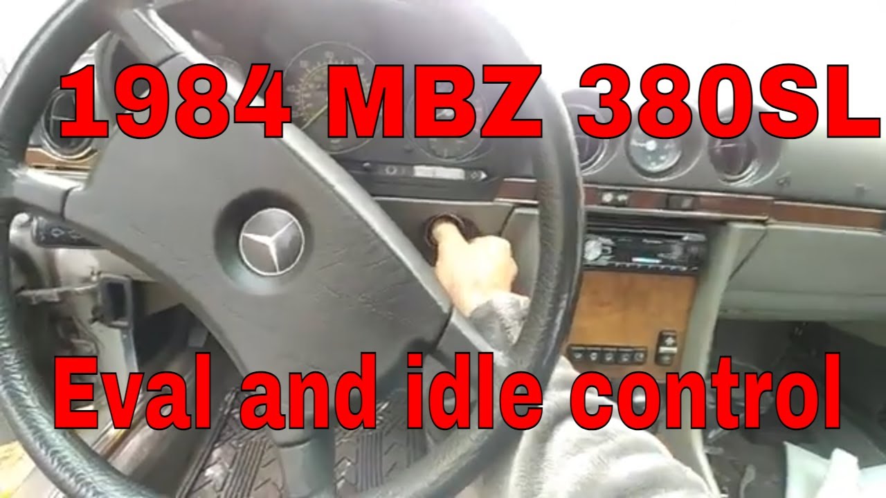 New Life Automotive 1986 MBZ 380SL Project Idle control pt1