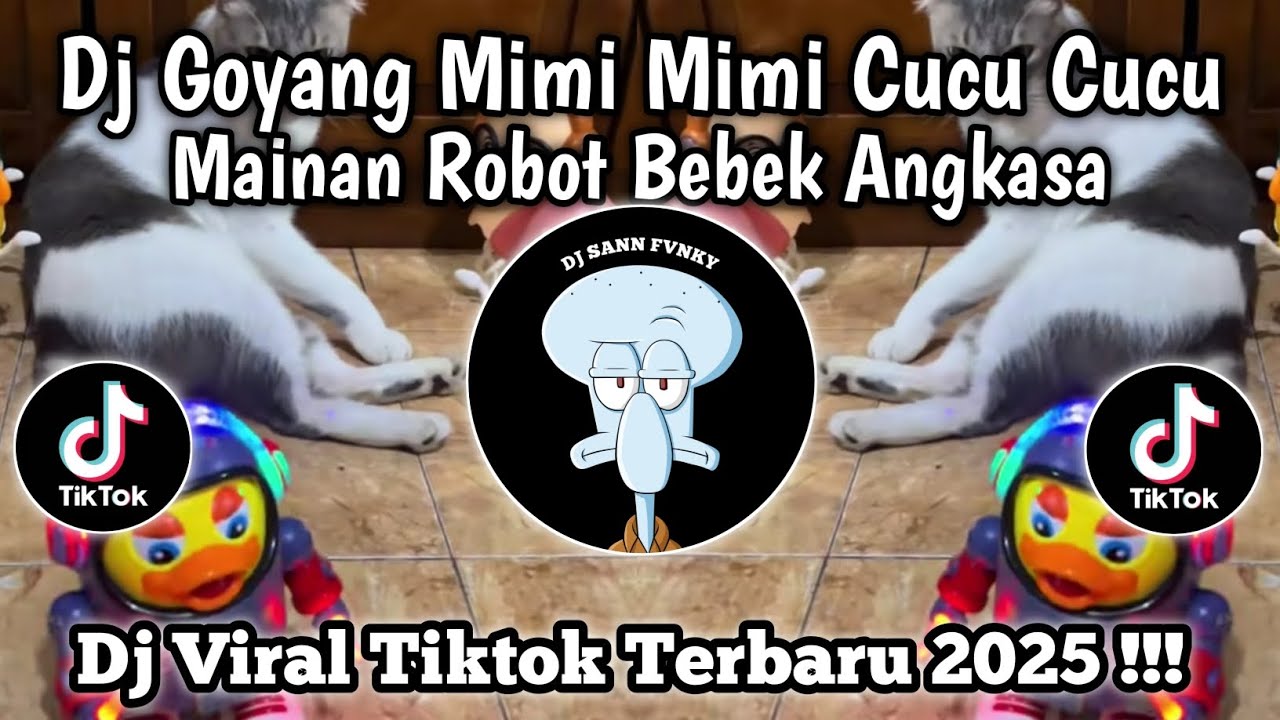 DJ GOYANG MIMI CUCU - MAINAN ROBOT BEBEK ANGKASA VIRAL TIKTOK TERBARU 2025 !!!