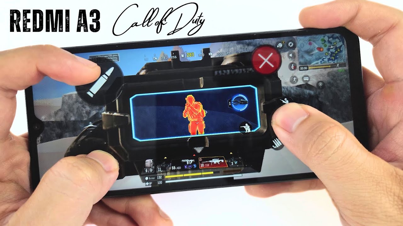 Xiaomi Redmi A3 Call of Duty Mobile Battery Drain test | Helio G36