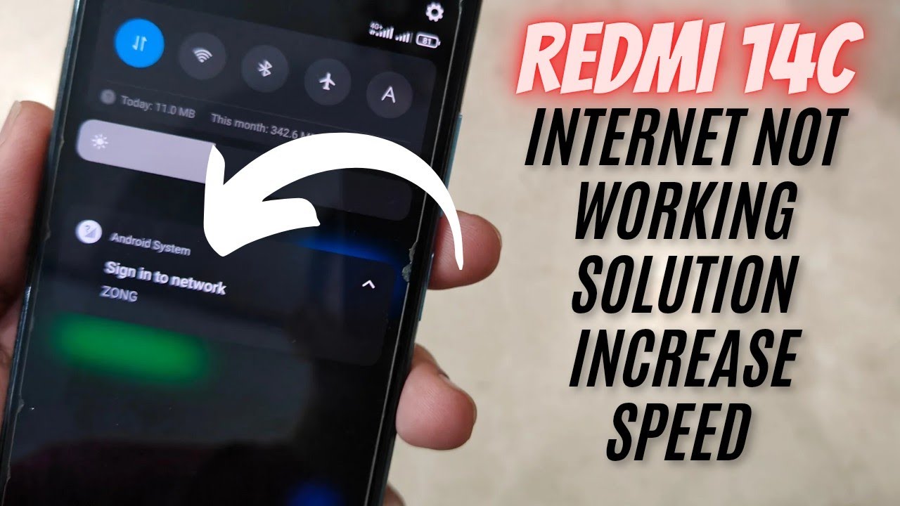 Redmi 14C Slow Internet Problem Fix | Best APN Settings 2025