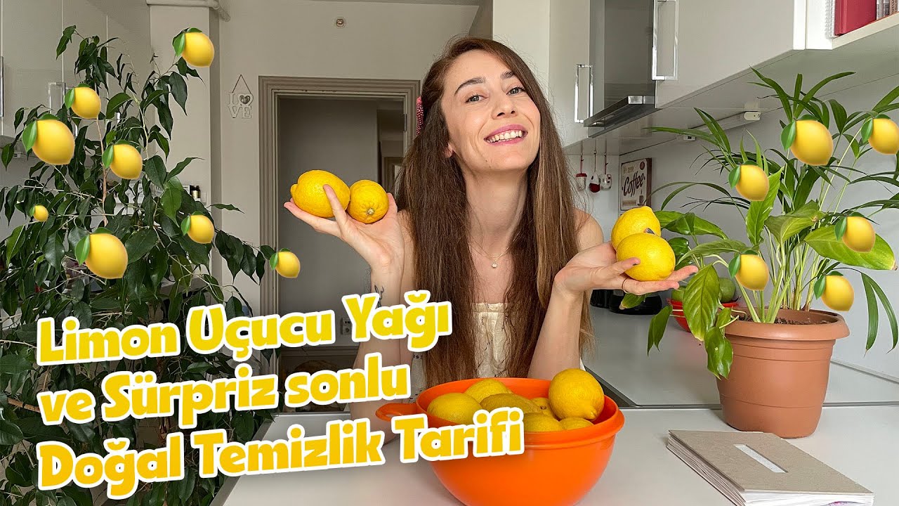 Aromaterapi Dünyasını Keşfet: Limon Uçucu Yağı ve Sürpriz sonlu Doğal Temizlik Tarifi