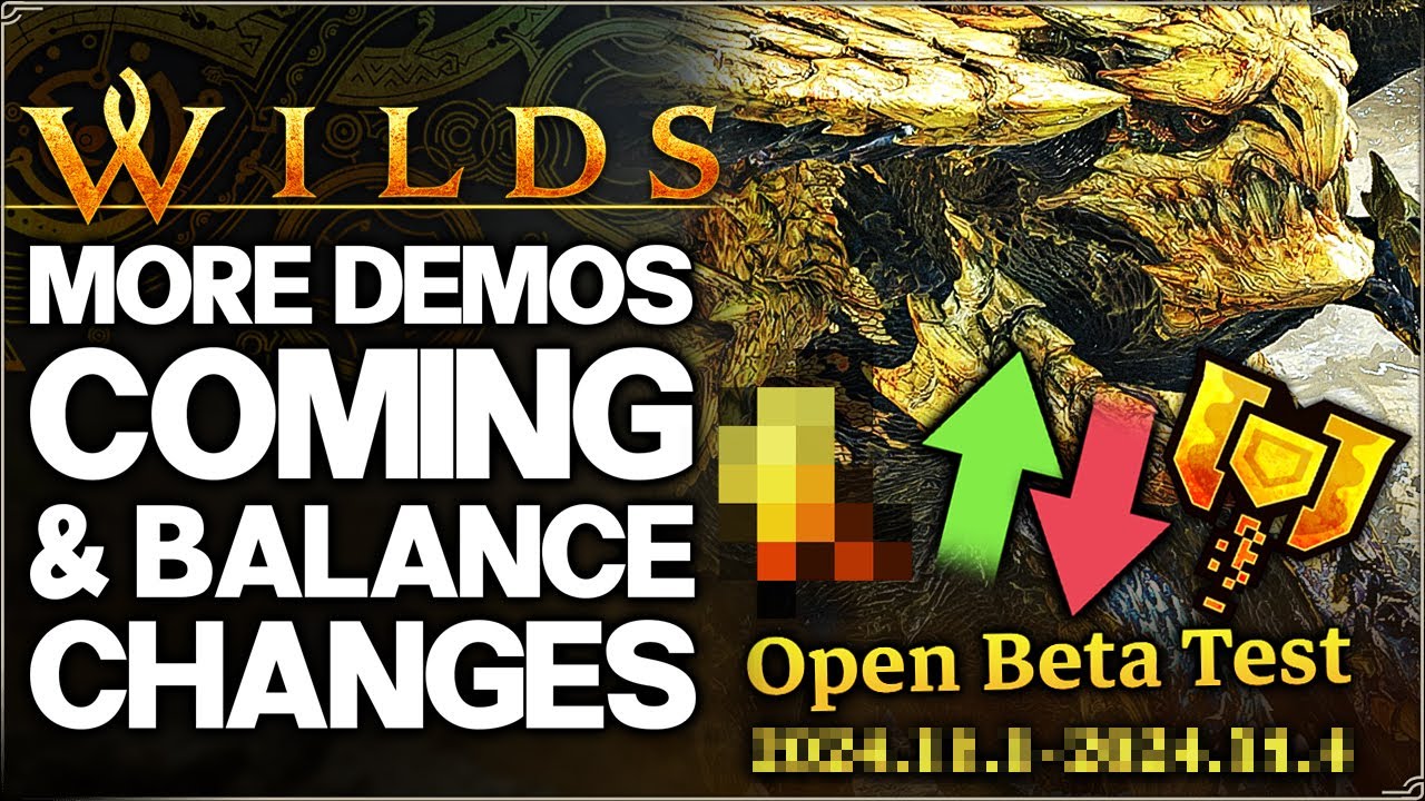 Monster Hunter Wilds - More Demos Confirmed, Weapon Balance Changes, Survey Feedback Reveals & More!