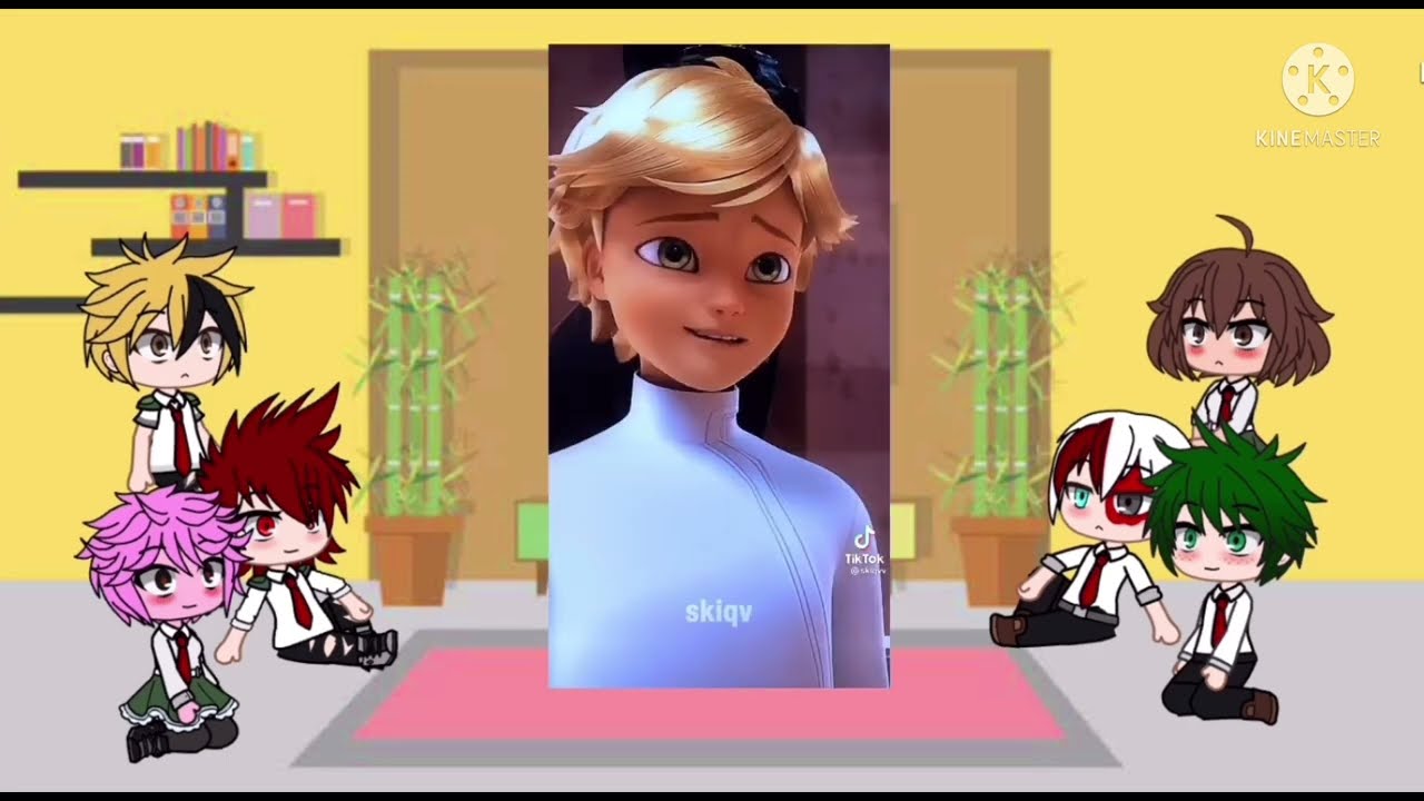 MHA react to Bakugo’s past as Adrien (MLB)