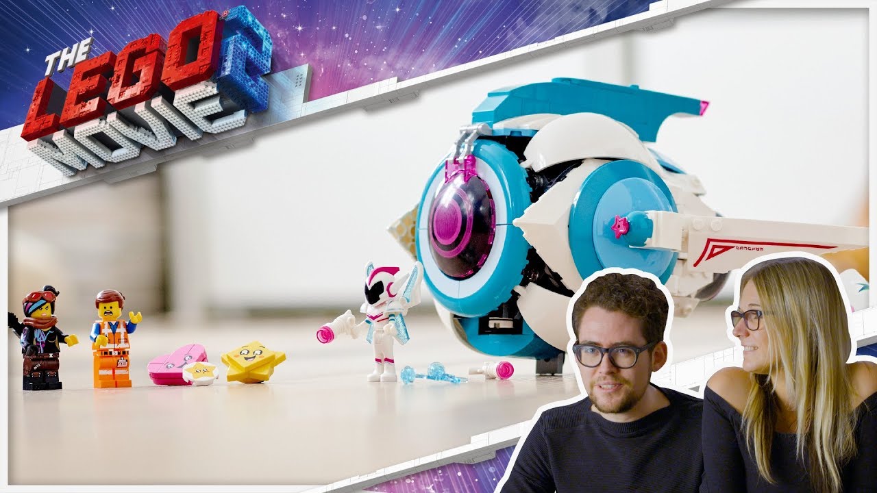 Sweet Mayhem's Systar Starship! - THE LEGO MOVIE 2 - 70830 Designer Video