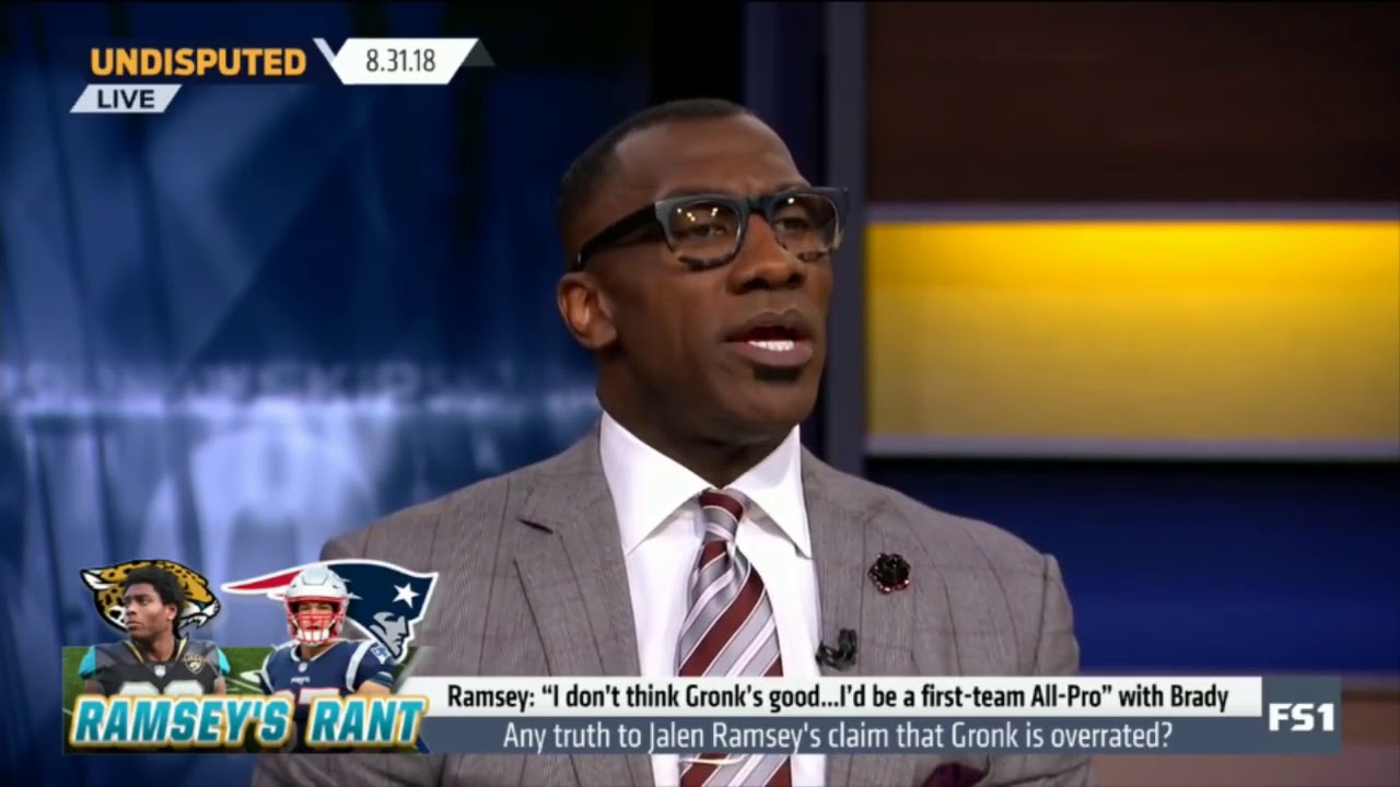 Is Jalen Ramsey's RIGHT about Gronk being overrated? | Undisputed 8 31 18