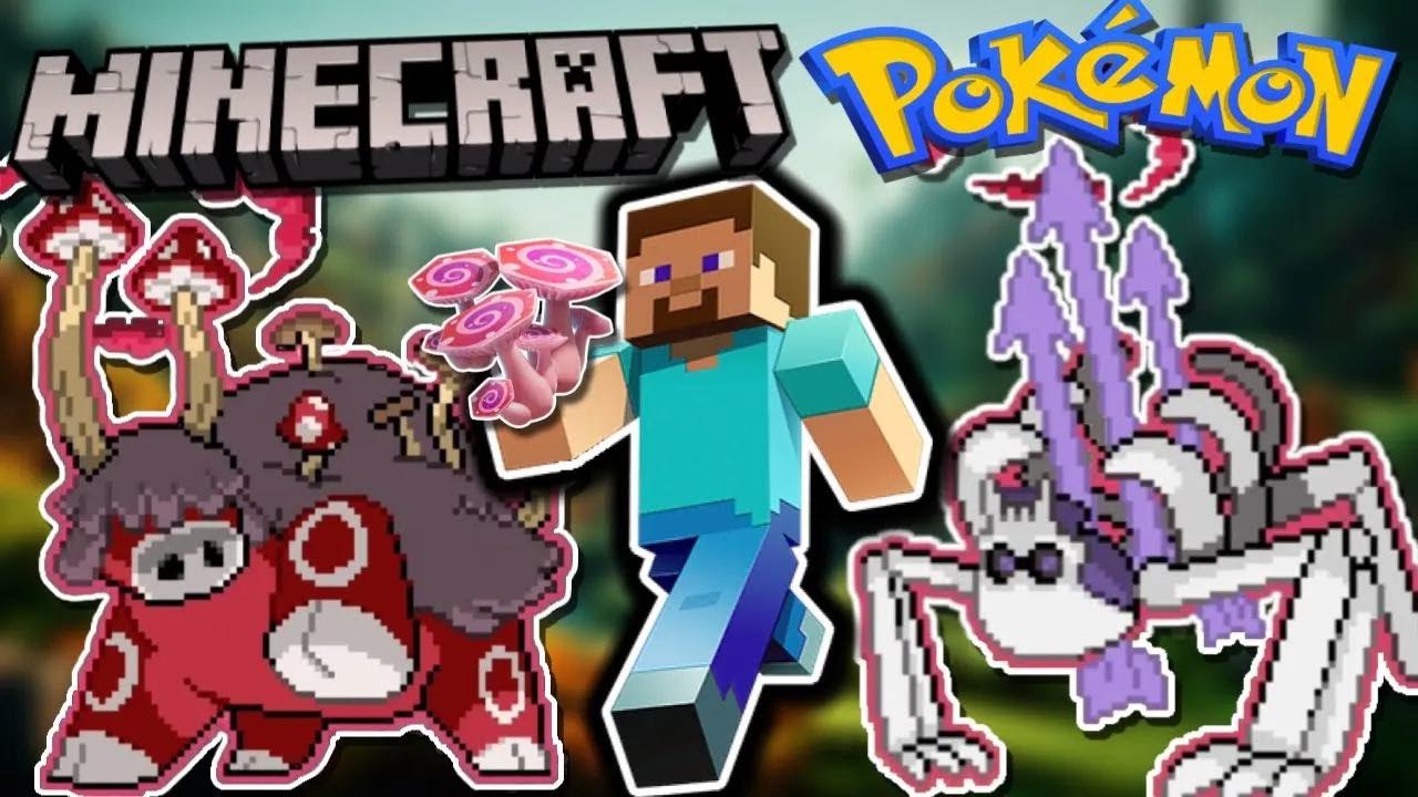 Todas las formas GMAX en la región Pokémon de Minecraft
