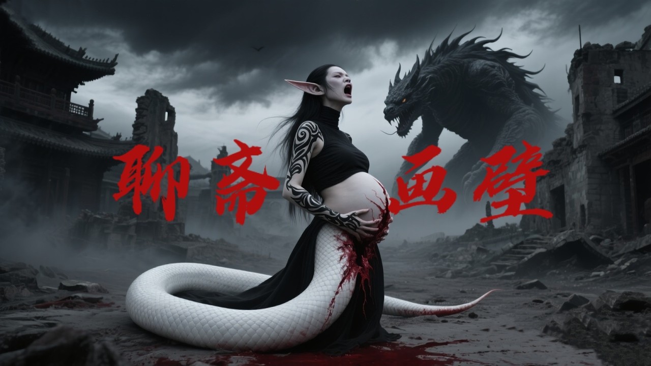 【FULL MOVIE】妻子夜半化噬心兽，丈夫亡命途中撞千年雀妖索命