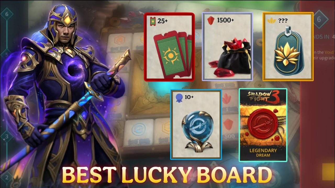 🤩 Spending 25+ Lucky Board Tickets And Collect Free Void Dream Set + Level 6 Set Upgrade 🤩
