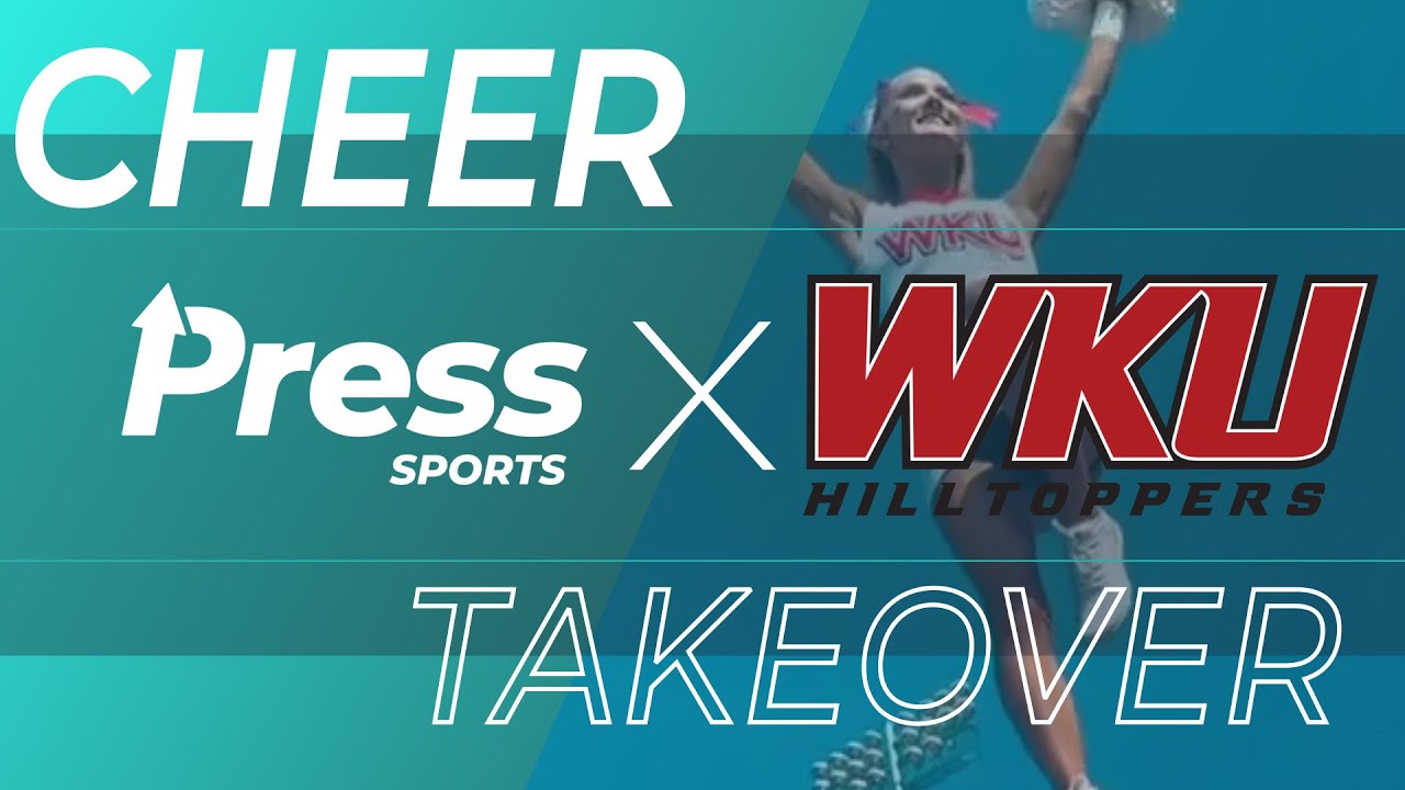 Press Sports x Western Kentucky Cheer Takeover: CFB 2022! #cheer #competition #cfb #stunt #gameday