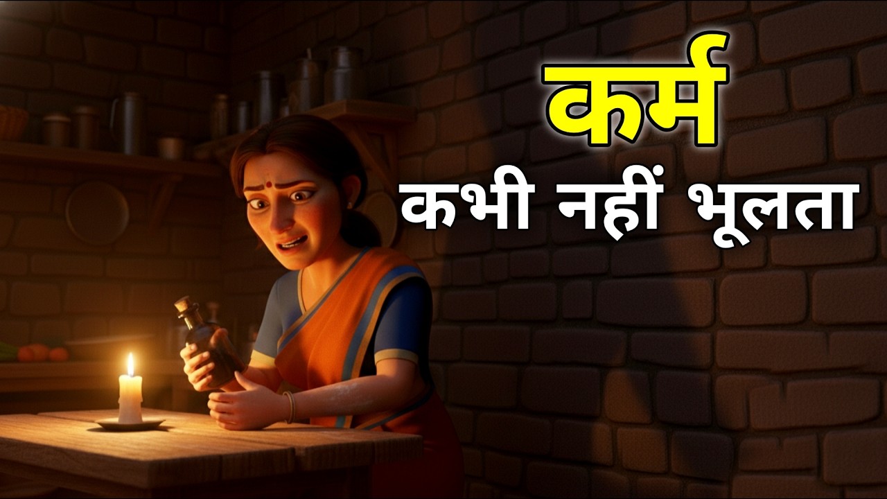 कर्म कभी भूलता नहीं | Karma Always Returns | Hindi Moral Story | Hindi Kahani
