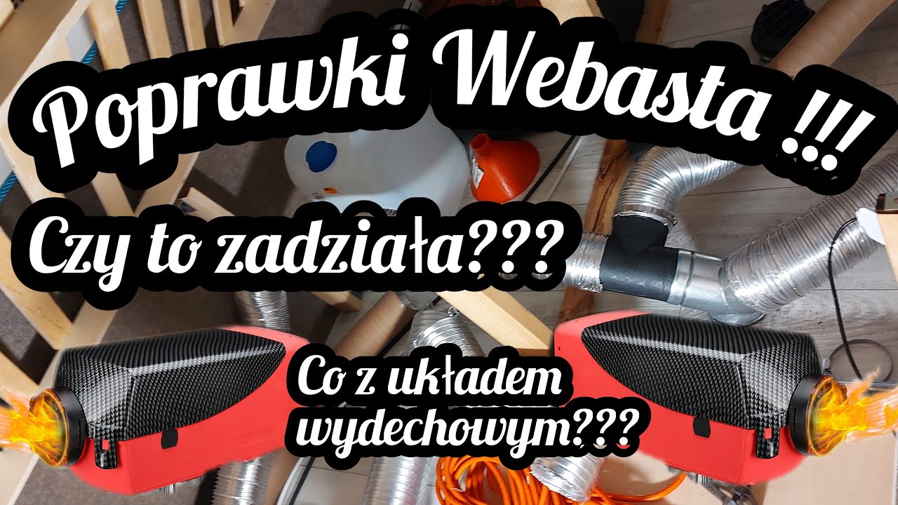 #72 Poprawiam Chińskie Webasto !!! Ogrzewanie Postojowe w Przyczepie Kempingowej Niewiadów n126 !!!