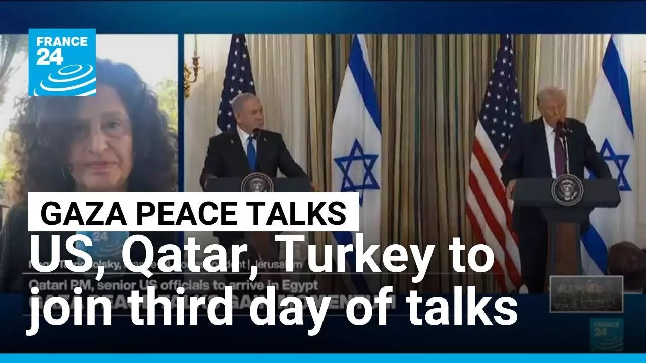 US, Qatar, Turkey to join third day of Gaza peace talks in Egypt &bull; FRANCE 24 English