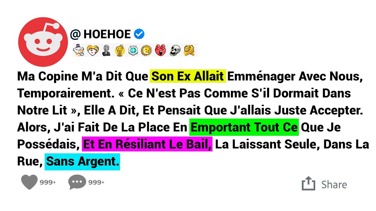 Ma Copine M’a Dit Que Son Ex Allait Emménager Avec Nous, Temporairement. « Ce N’est Pas Comme...