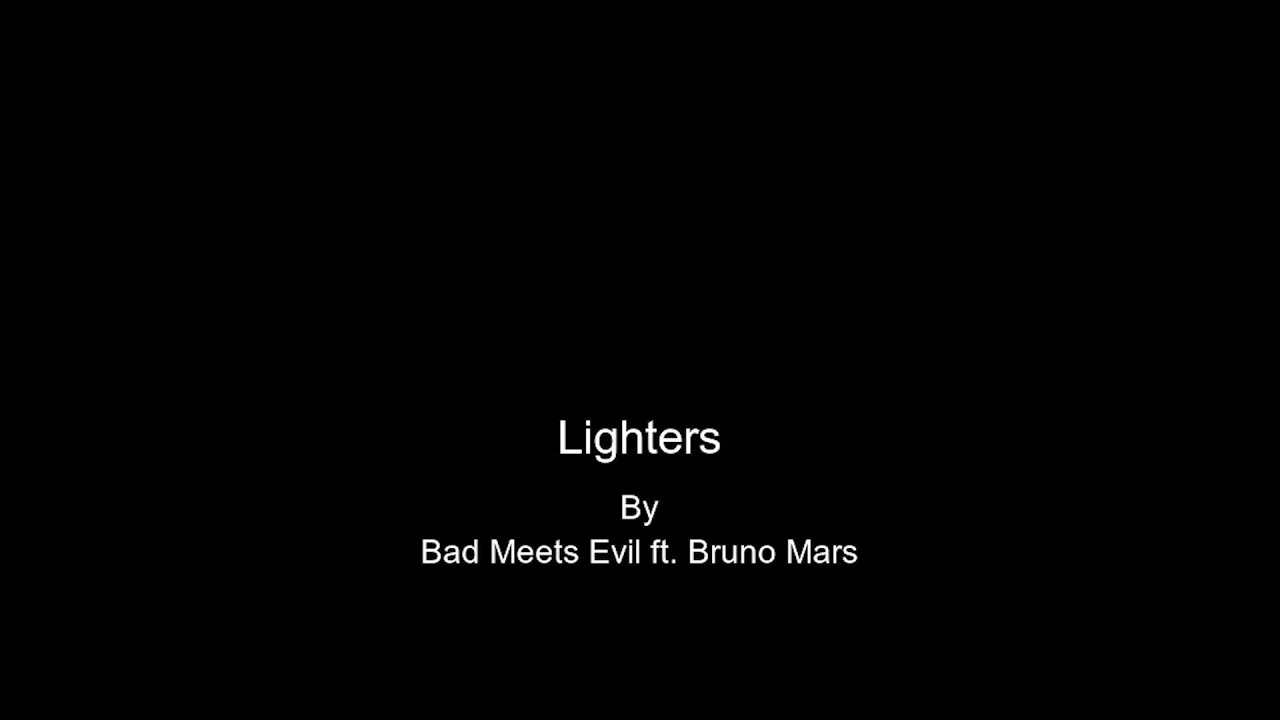 Lighters by Bad Meets Evil ft. Bruno Mars - Karaoke with BACKING VOCALS