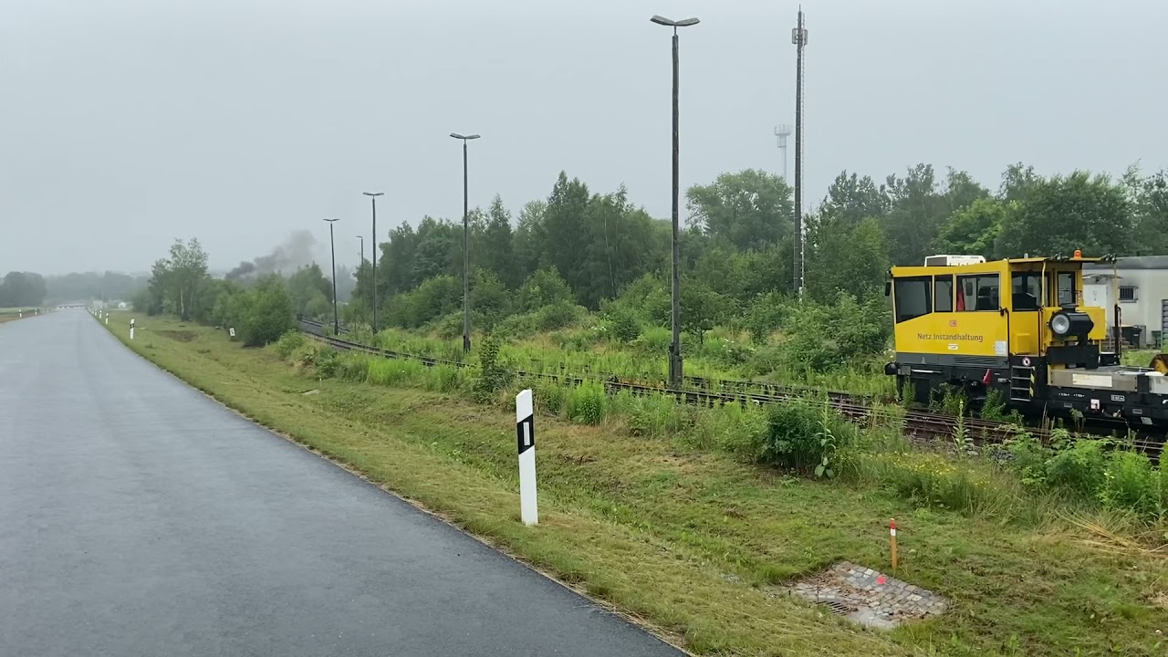 Dampfzug mit 35 1097 im Juli 2021