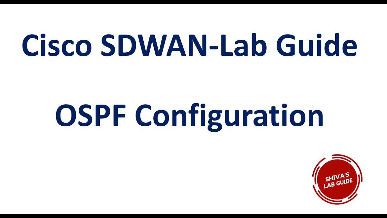 Как настроить OSPF в Cisco SDWAN (Viptela) с помощью шаблона устройства