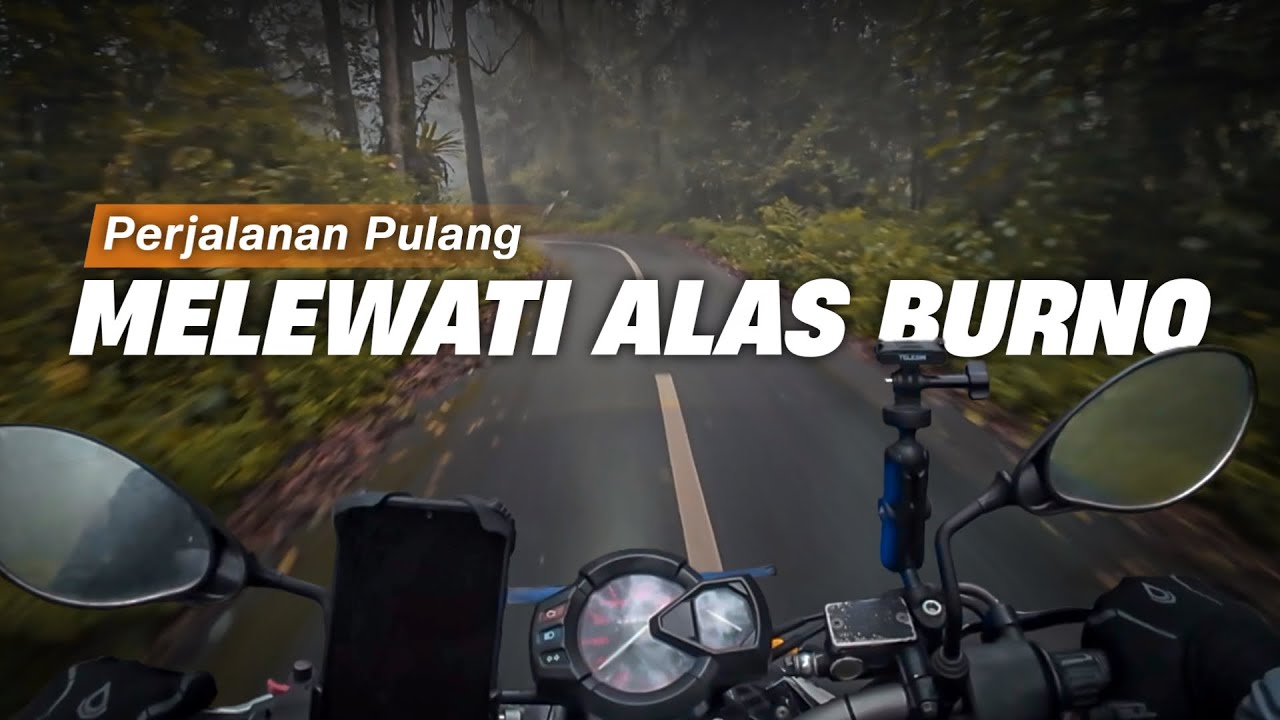 Bromo-Lumajang Via Ranu Pani | Perjalanan Pulang Melewati Alas Burno Sore Hari‼️