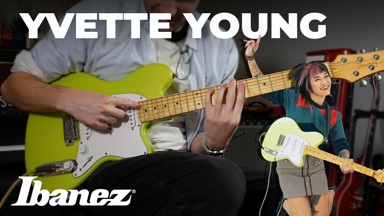 Подпись Иветт Янг | Ibanez 2021