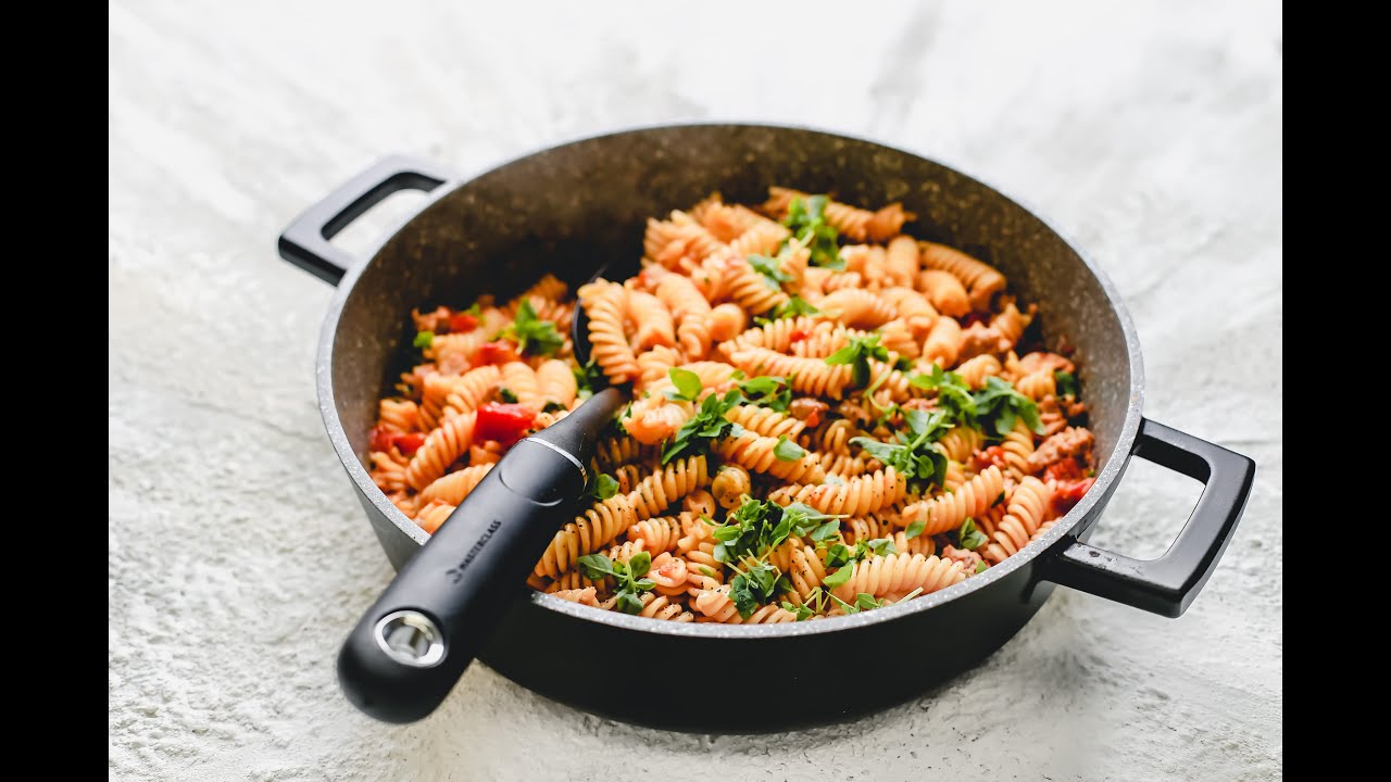 Milanese Sausage,Tomato and Pasta Ragu