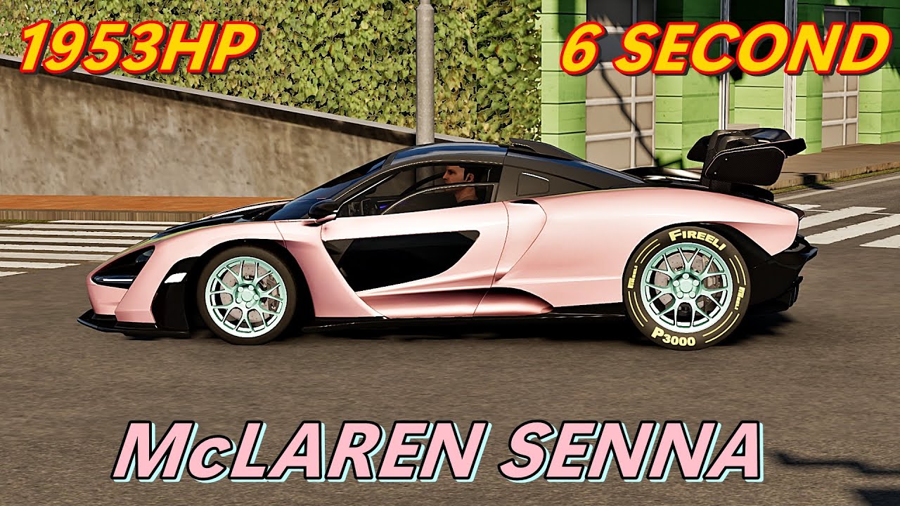 CPM2 McLAREN SENNA 1953HP DRAG SETTING || CAR PARKING MULTIPLAYER 2
