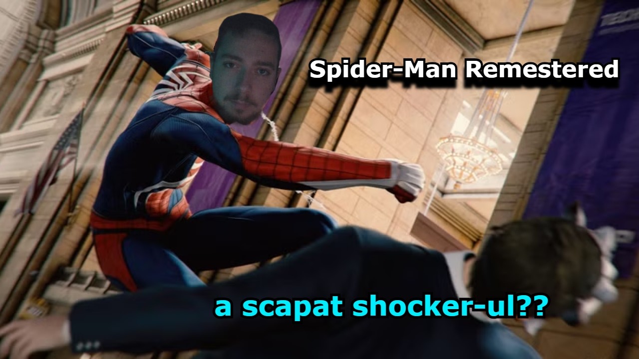 Spider-Man remestered Shocker a evadat, dar l-am oprit!!.