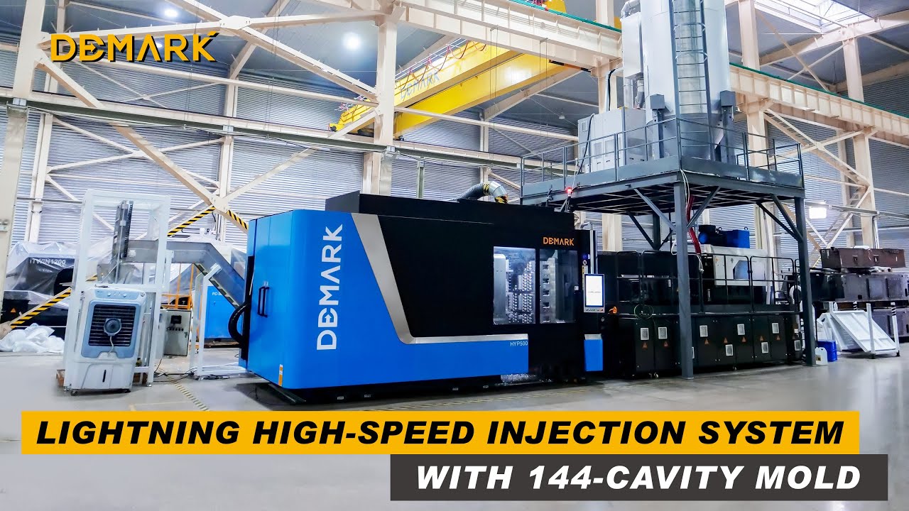 Boost Productivity: High Speed Injection System with144-cavity mold Delivers Premium Preform Quality