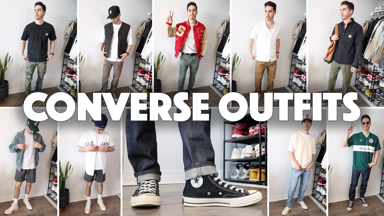 Как стильно подобрать кеды Converse Chuck Taylor | Идеи нарядов