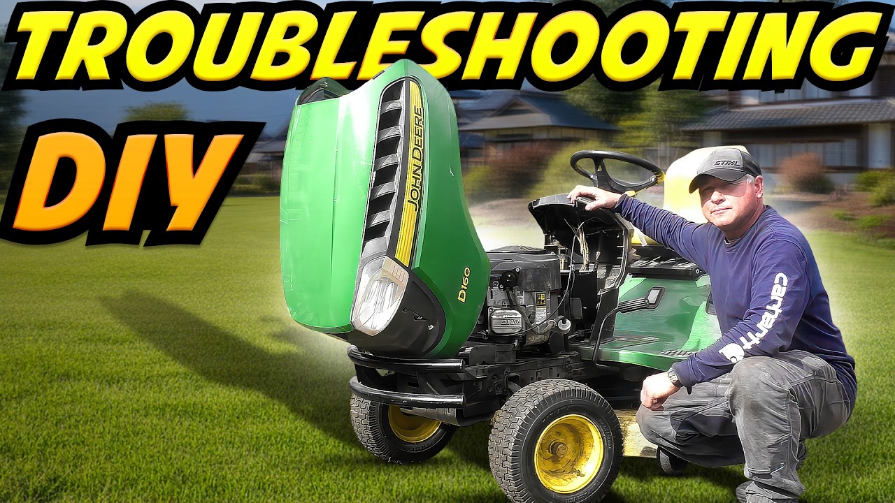 Клиент сообщает, что газонокосилка JOHN DEERE не заводится — давайте ее починим!