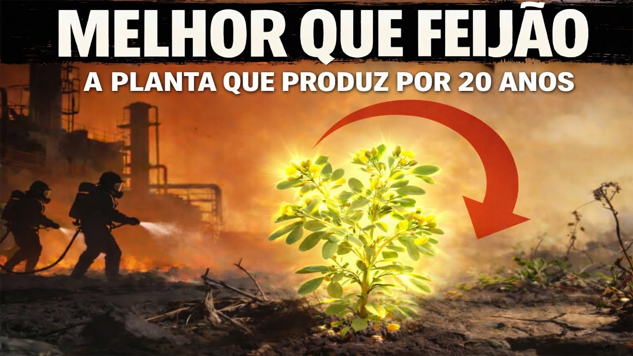 A Planta com 43% de Proteína, Que Melhora o Solo e Produz por 20 Anos