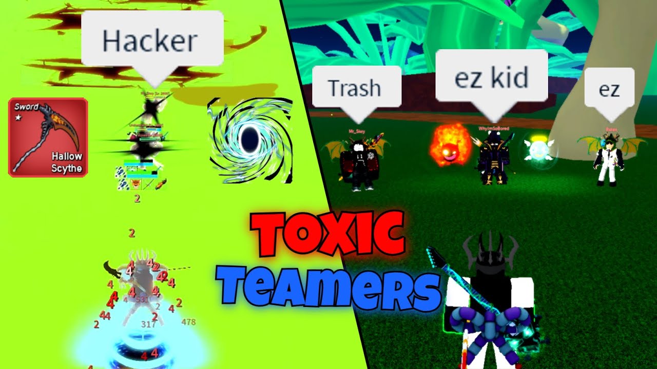 Destroying Teamers With ADMIN KILLER COMBO