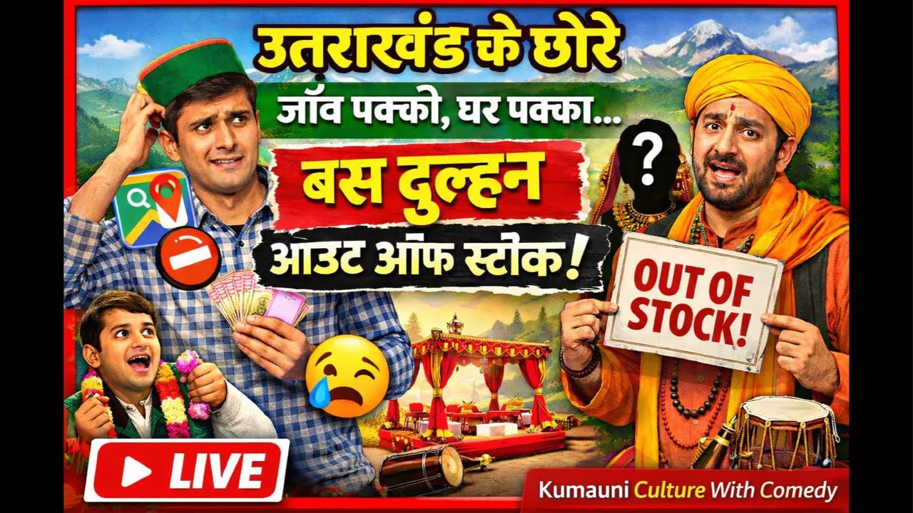 “उत्तराखंड में लड़की नहीं मिल रही, लड़के कर रहे हैं गूगल सर्च!”