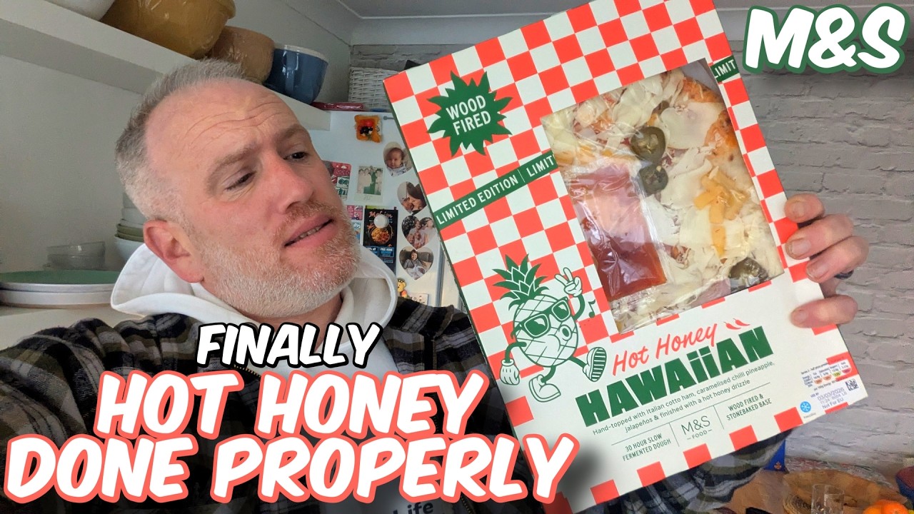 M&S Hot Honey Hawaiian Pizza