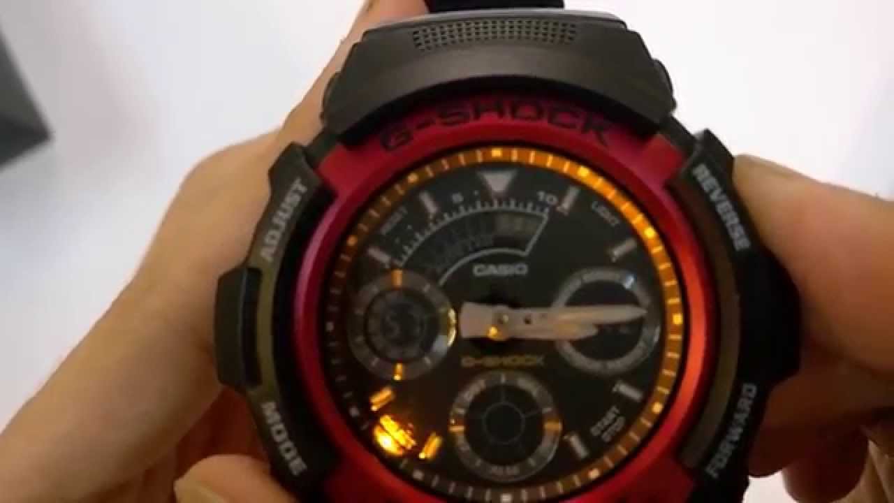 Casio g-shock (AW-591-4ADR) Unboxing