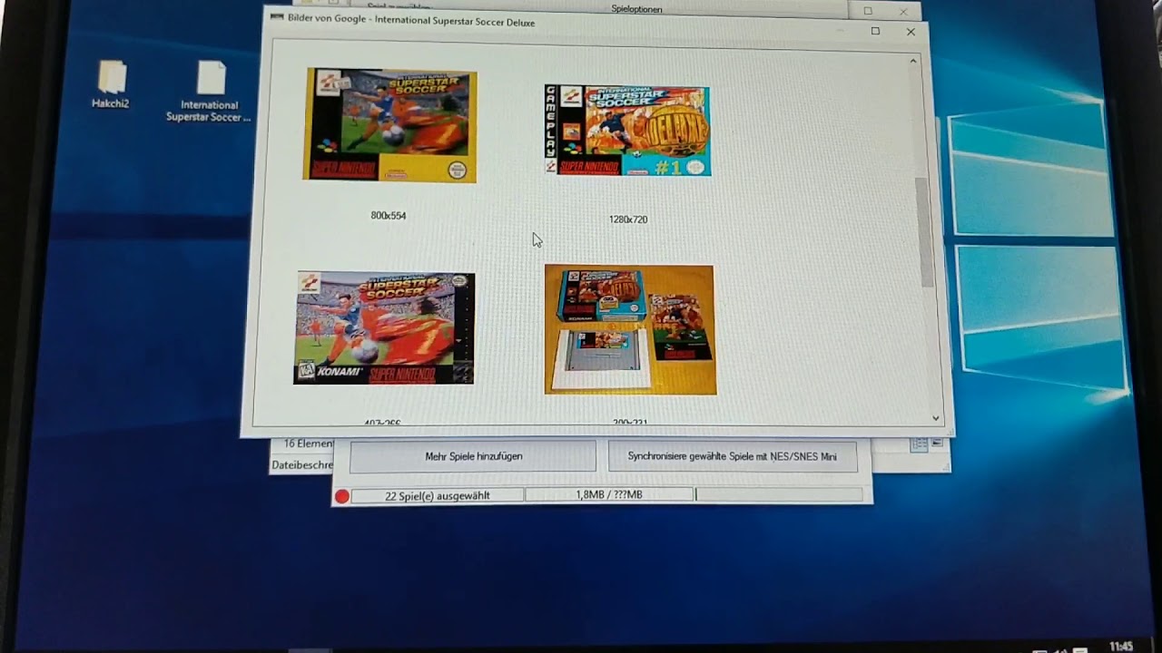 Hakchi2 SNES Mini Classic Hack Anleitung am PC