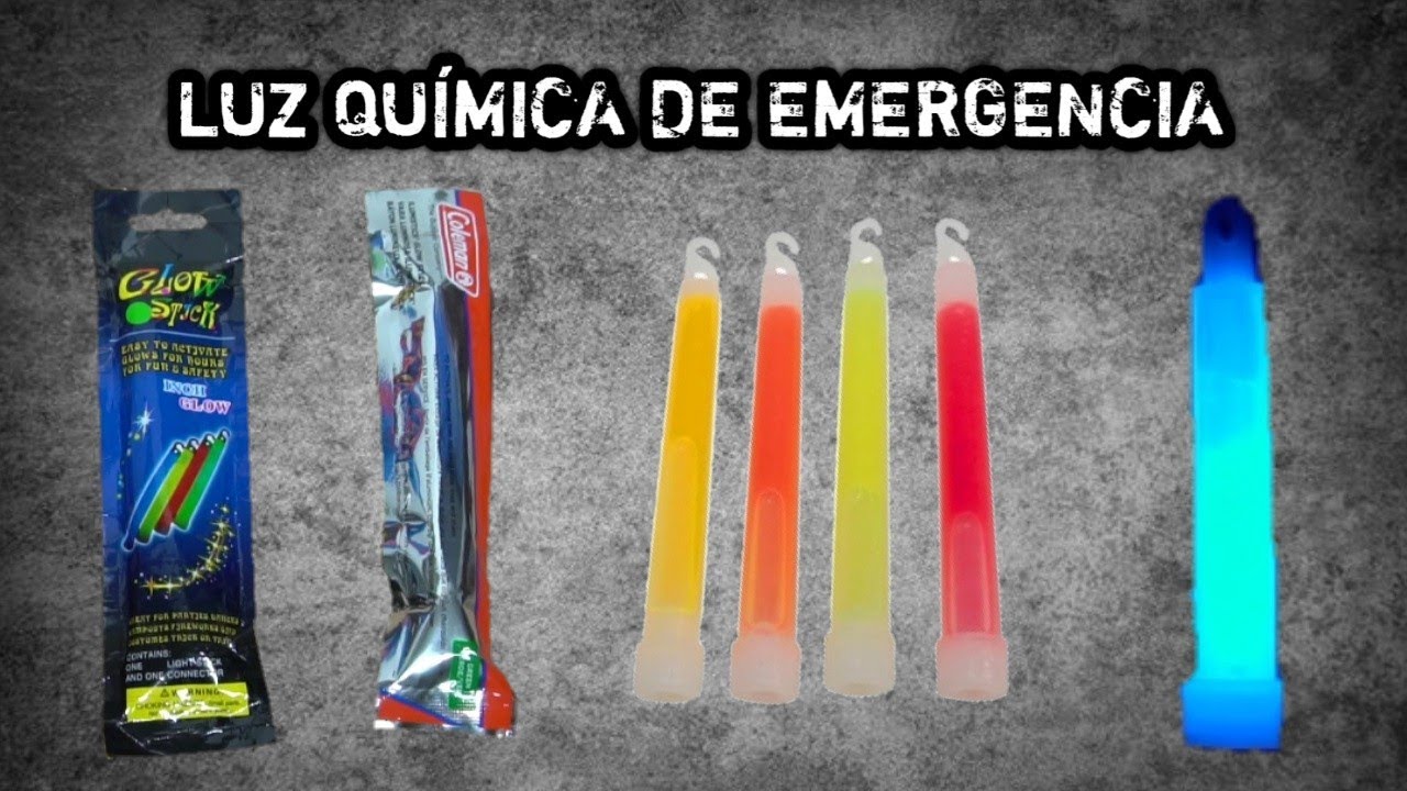 LUZ QU&Iacute;MICA DE EMERGENCIA O BARRA LUMINOSA